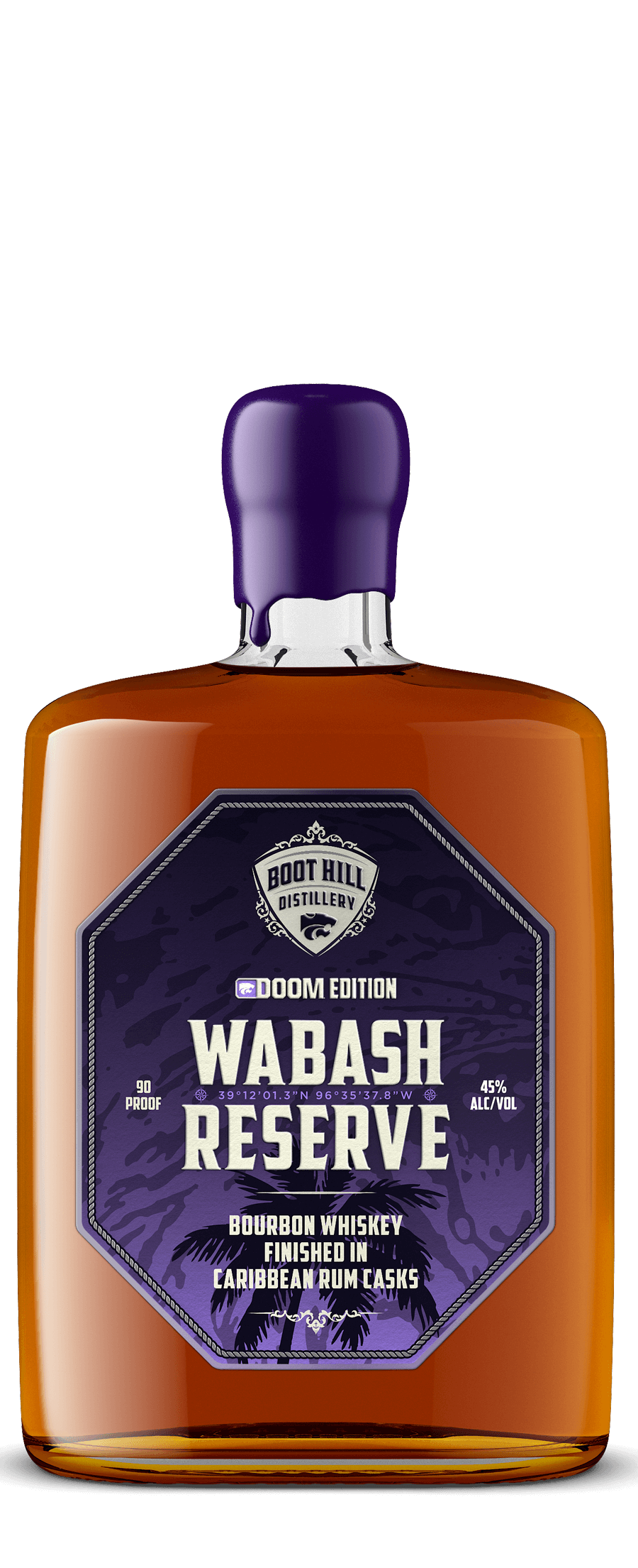 Wahbash Reserve DOOM edition bourbon whisky
