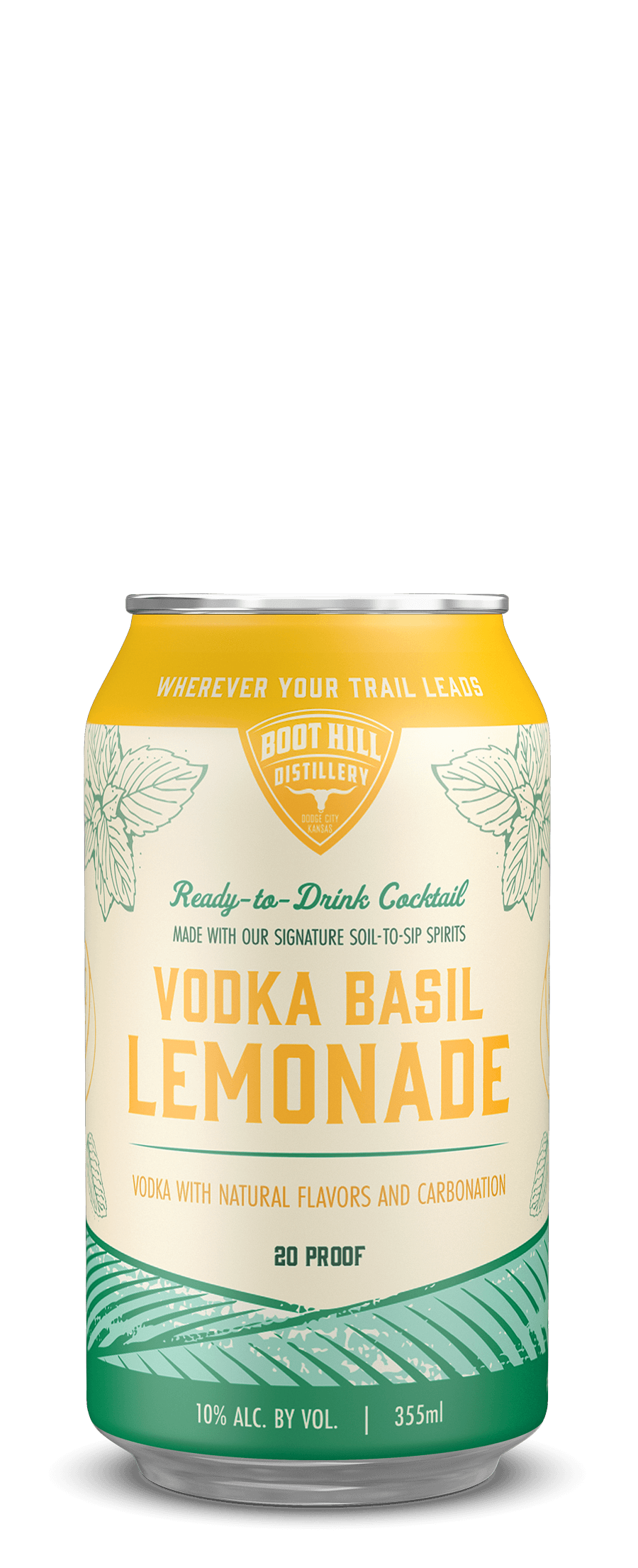 Vodka Basil Lemonade